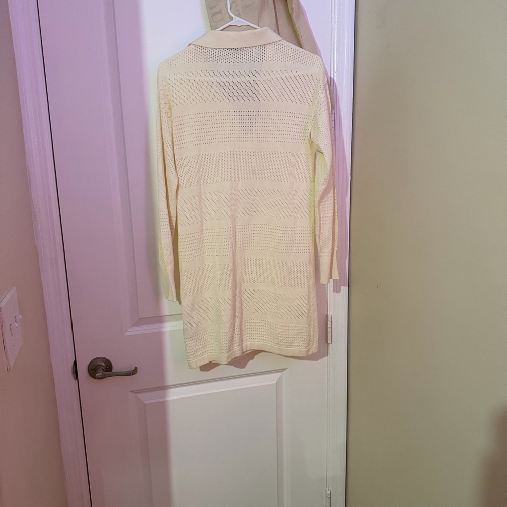 Monrow Ivory Knit Top - Picture 3 of 4